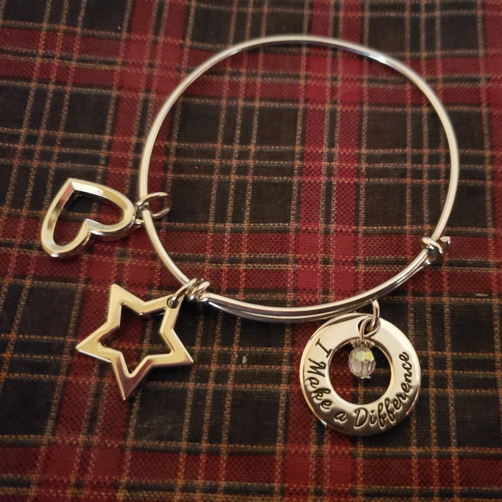 I Make A Difference bracelet